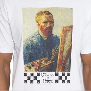 NWOT - Vans Vault Self Portrait Tee Vincent Van Gogh - Van Gogh Museum